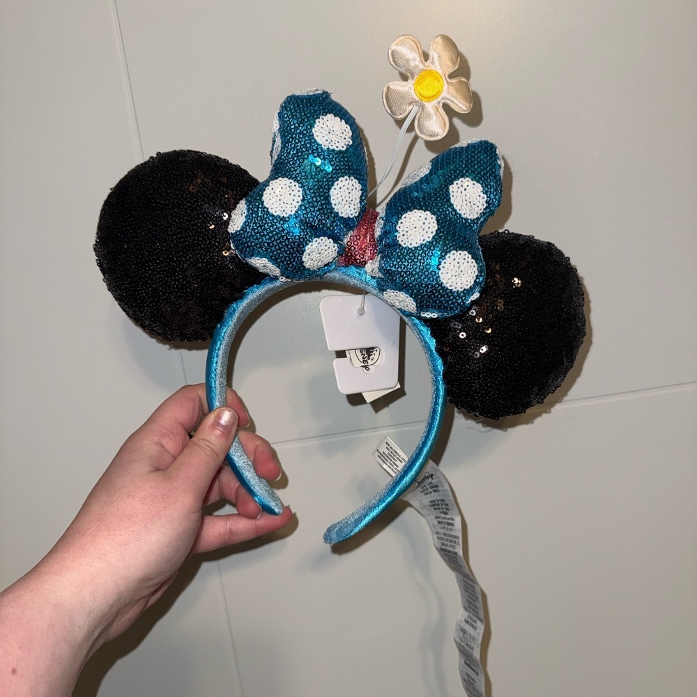 Disney Parks Retro Minnie Ears NWT